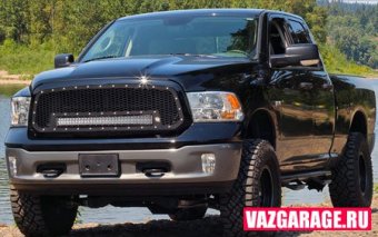 Установка светодиодной балки на внедорожник