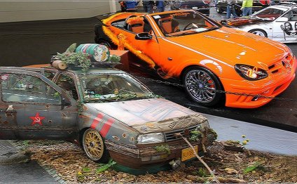 Tunning Cars With His Hands